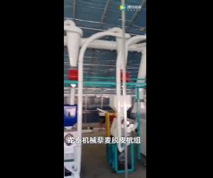 内蒙古赤峰克旗藜麦机组安装视频