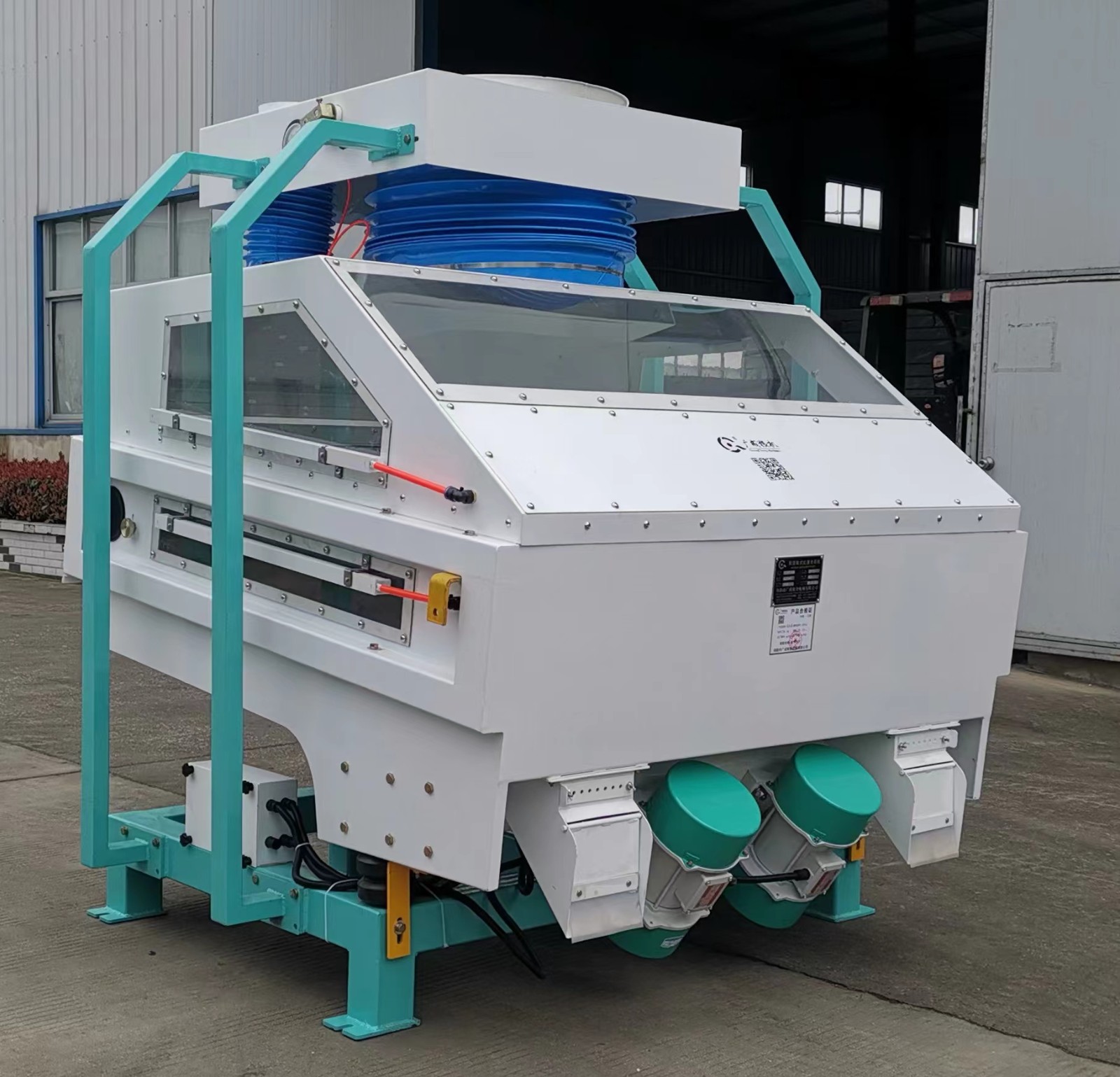 TQSX80：100：125：150吸式比重去石机