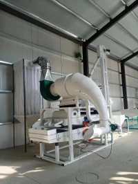 日产10吨甜荞脱壳制米成套机组