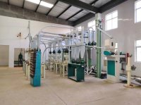 SM400×8×15T小麦石磨平筛制粉成套机组