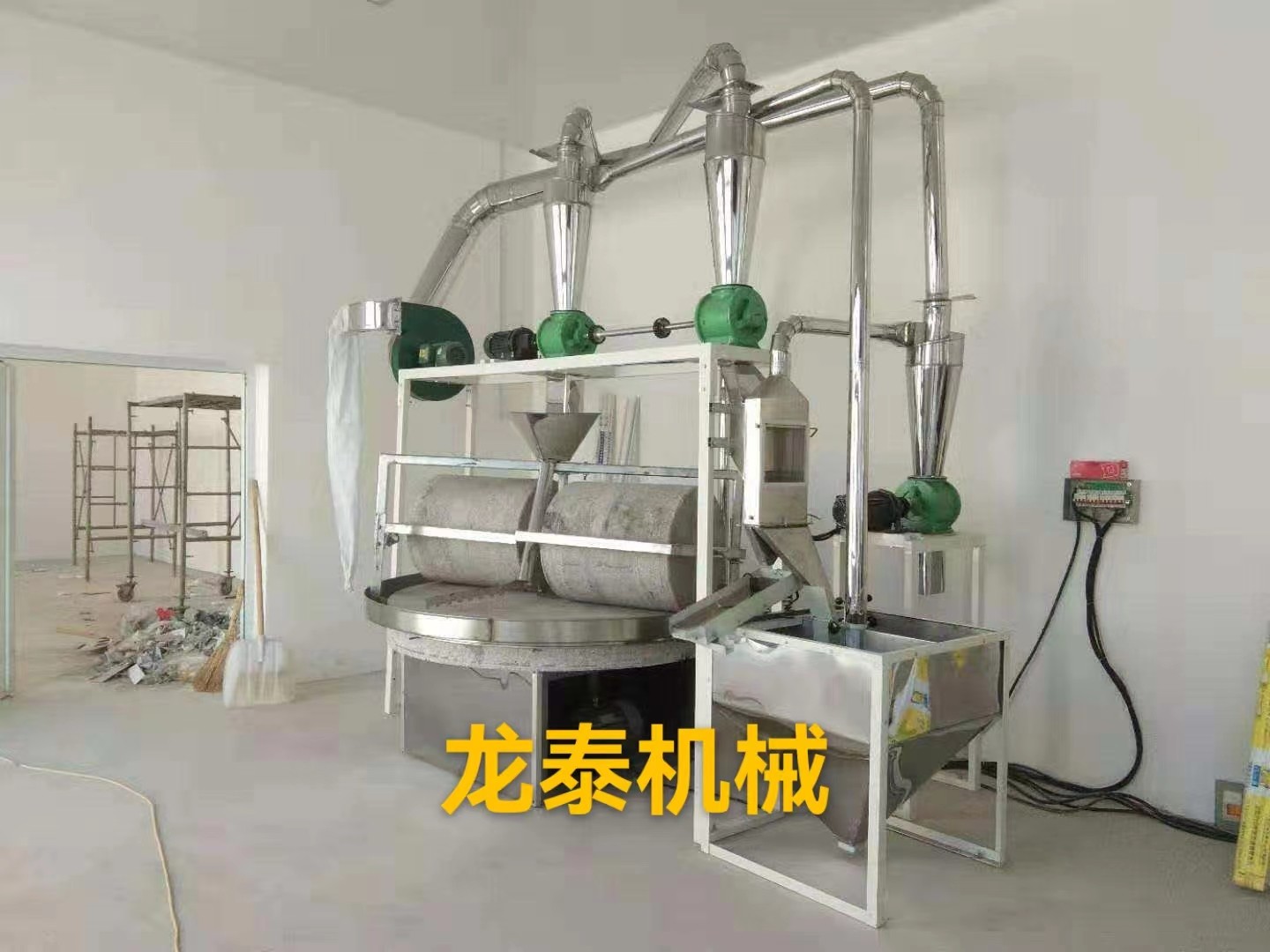 SN160×1石碾碾米成套机组