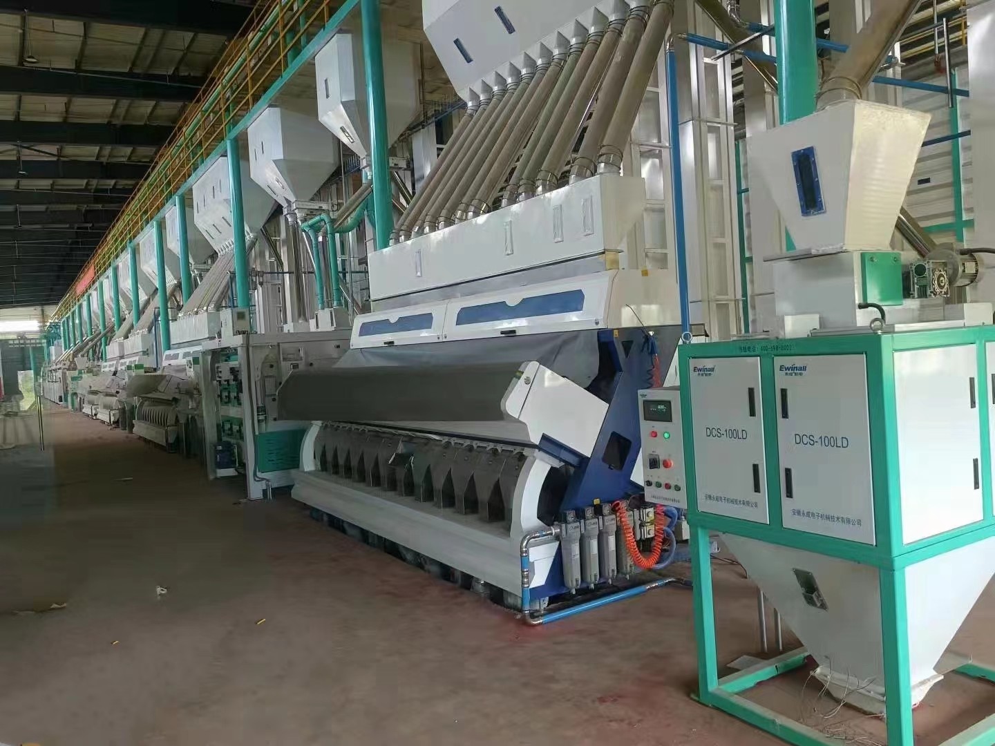 150吨稻谷碾米成套机组