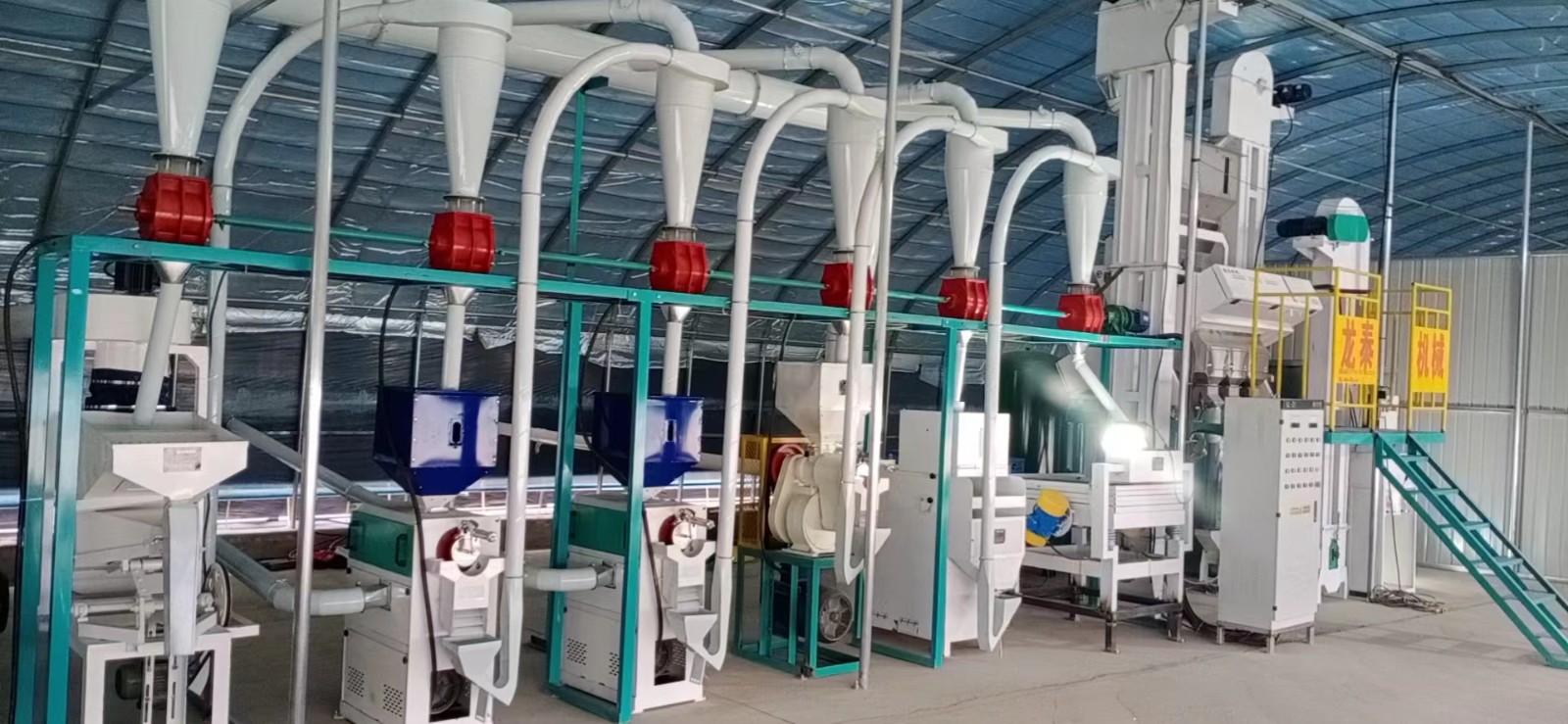 日产15吨稻谷碾米成套机组