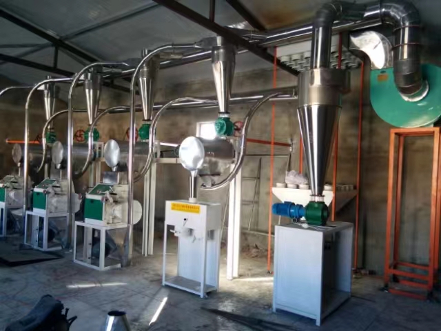 6F2240x4x15T莜麦制粉成套机组（上罗式)