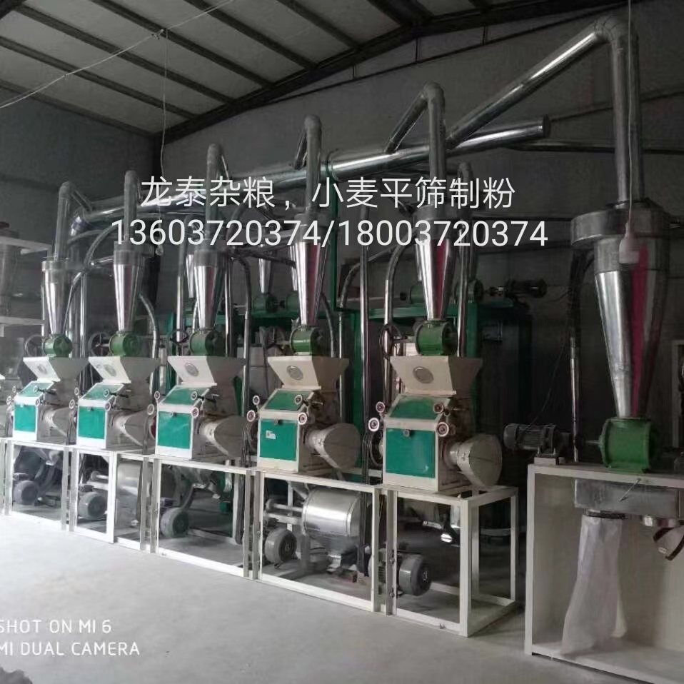 6F240×5×20T小麦平筛制粉成套设备