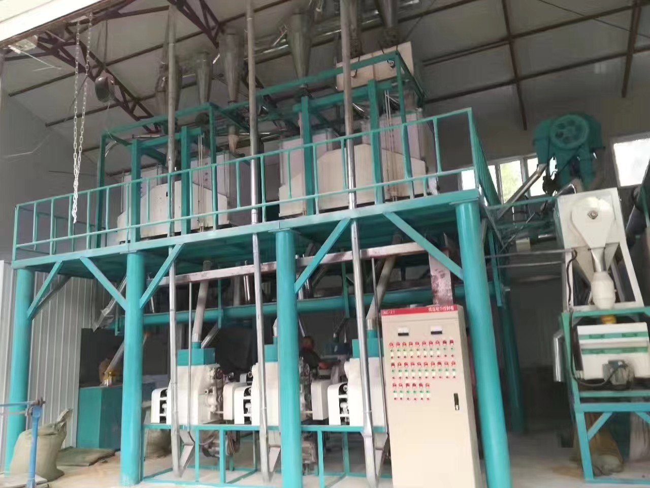 6F240×6×25小麦平筛制粉成套机组