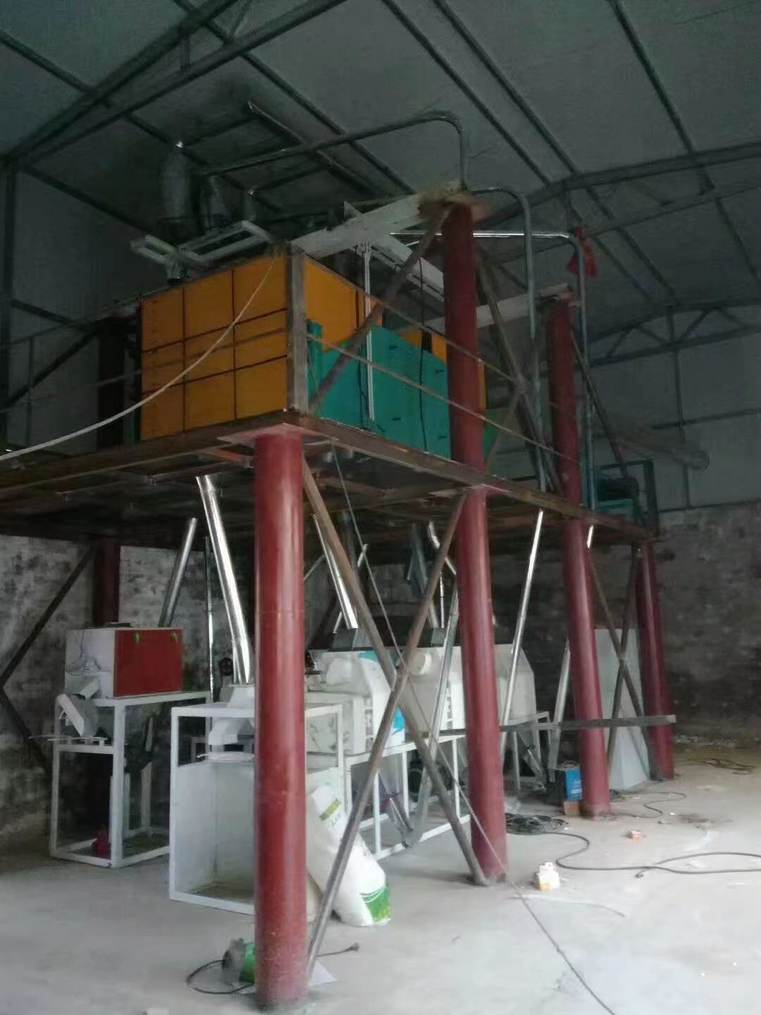 6F240×6×25小麦平筛制粉成套机组