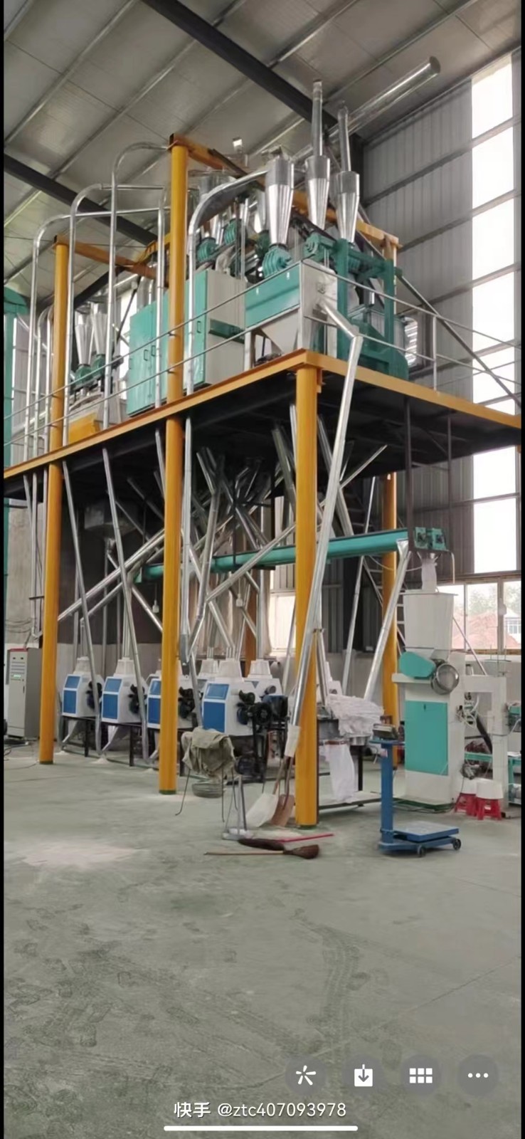 6f2240×8×30T小麦高方筛制粉成套设备