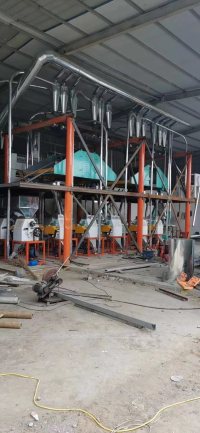 6f2250×2+6f2240×10×50T小麦平筛制粉成套机组