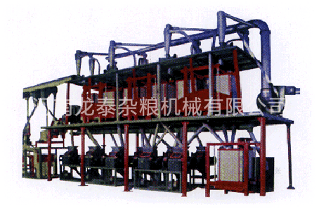 黑龙江省鸡东县平阳镇希贤村50吨制糁制粉高配设备