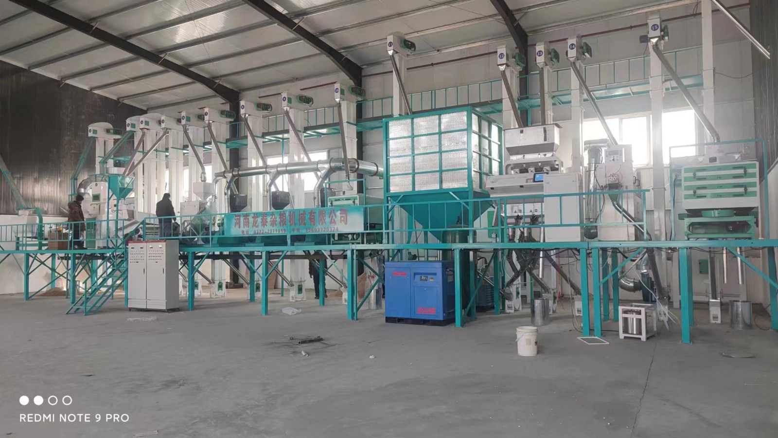 日产60吨稻谷碾米机组