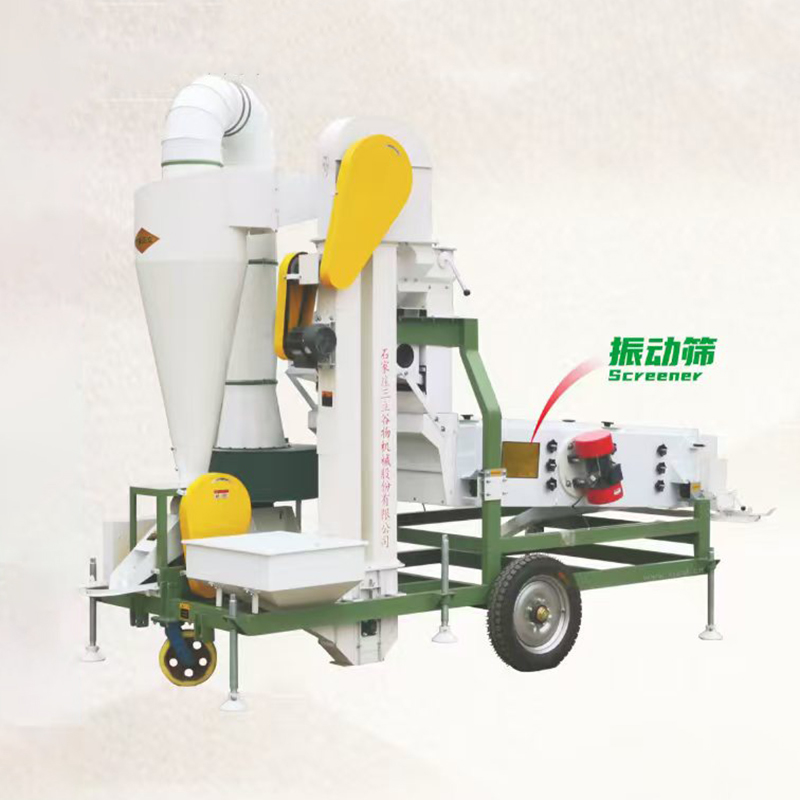 小麦石磨制粉清理部分